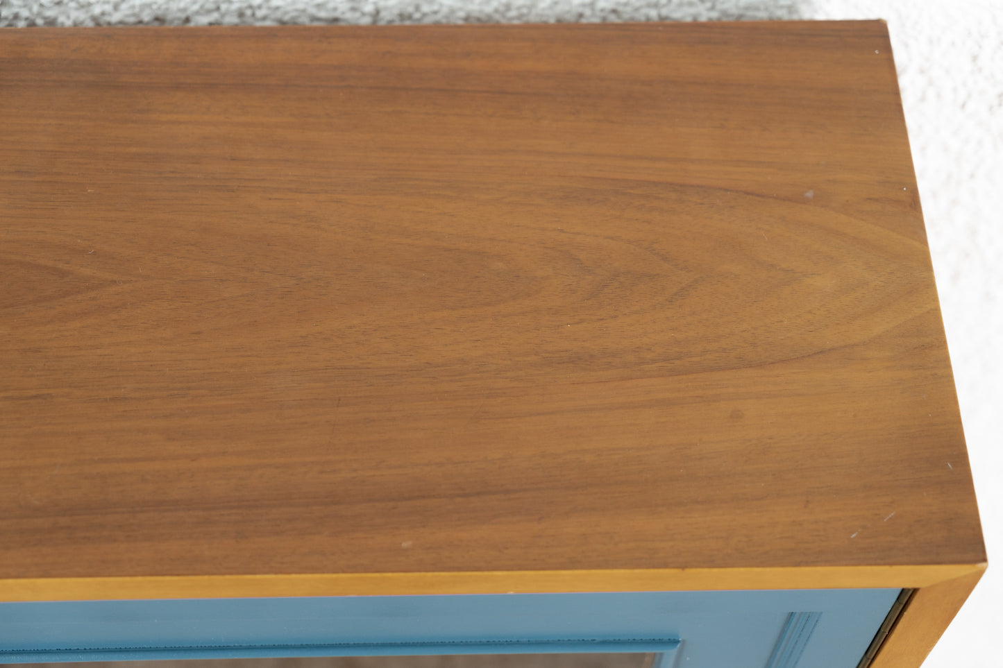 Vintage Gero Kommode Vitrine Flur Ablage Holz Nuss Sideboard Mid Century Gero 60s