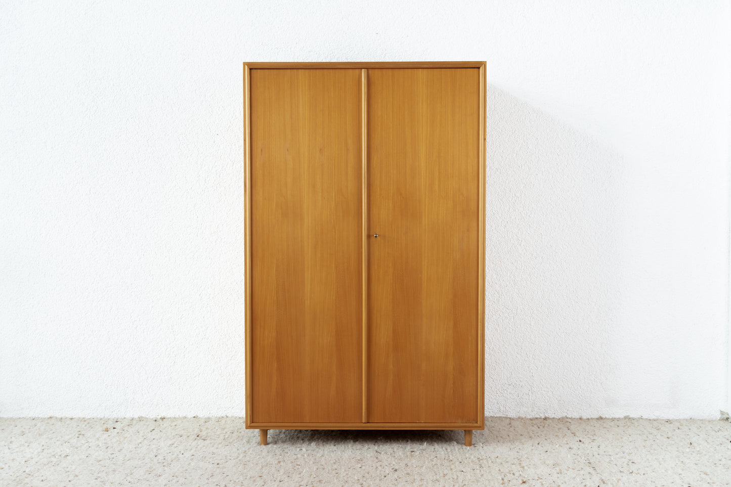 Vintage DeWe Kleiderschrank Bauhaus Schrank Hellerau Mid Century Holz