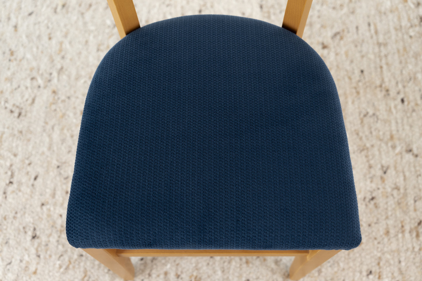 4er Set Vintage Stühle Wunschfarbe Massivholz Buche Polster