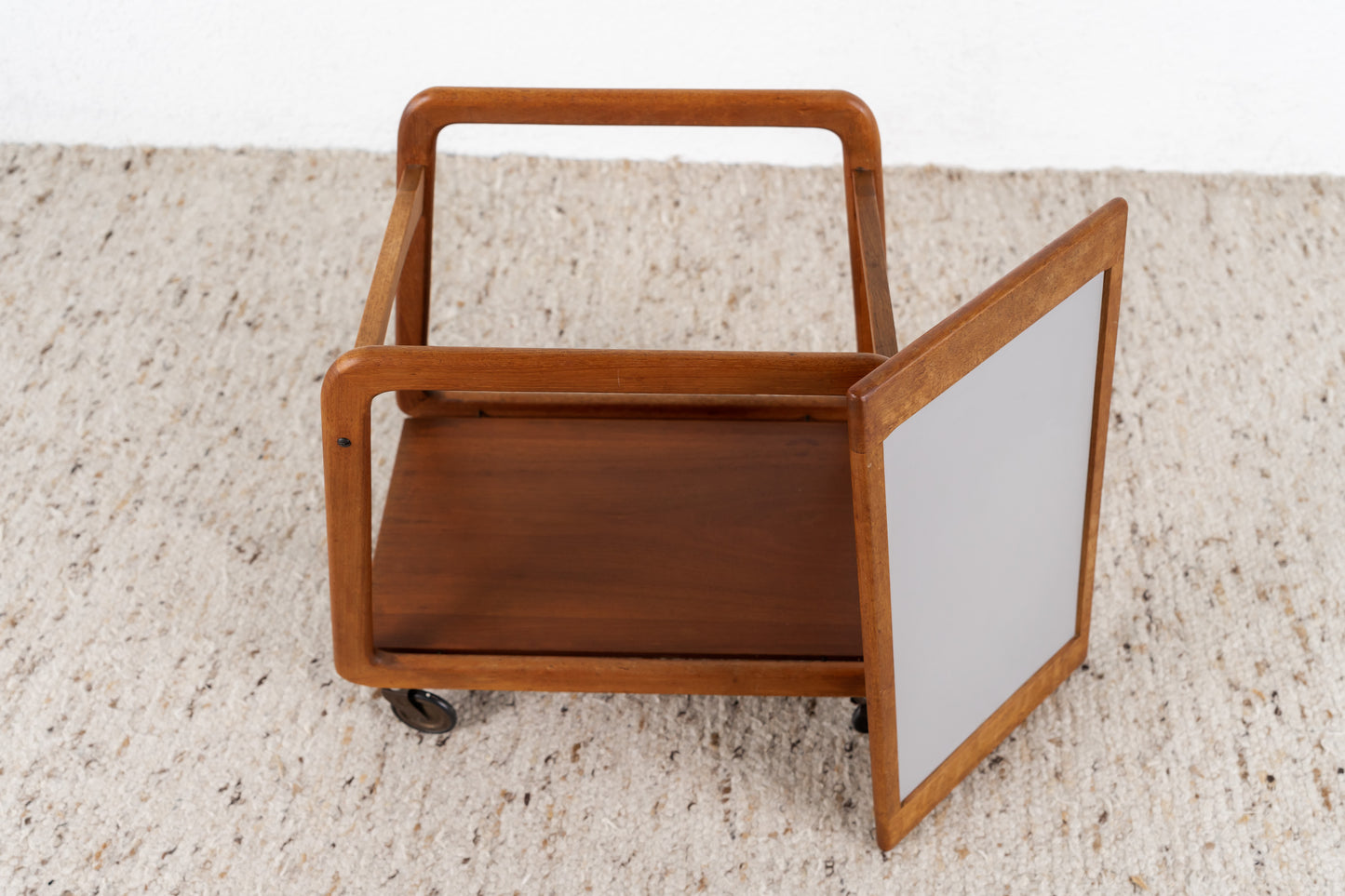 Danish Teak Servierwagen Massivholz