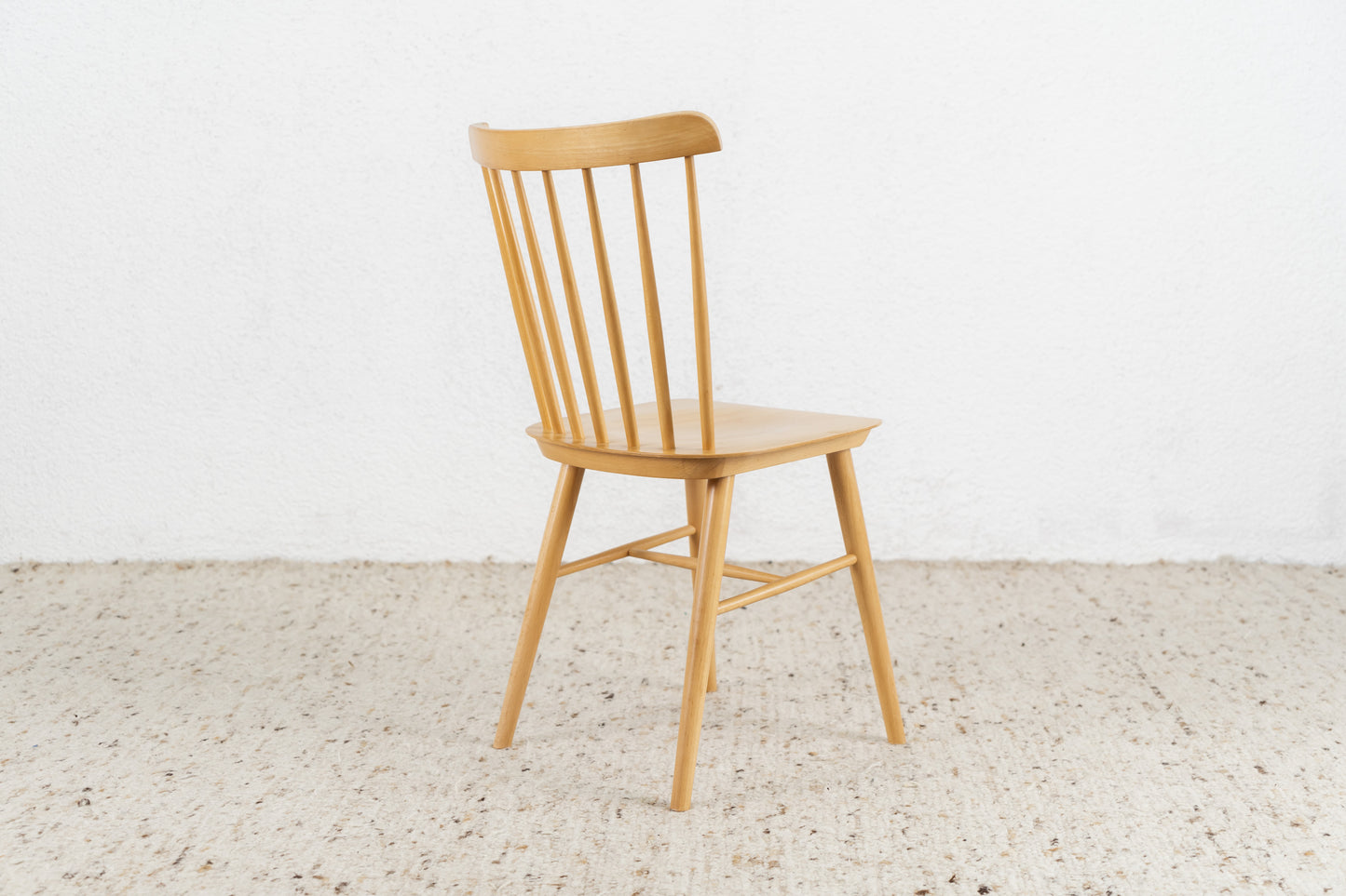 3er Set Vintage Sprossen Stühle Holz