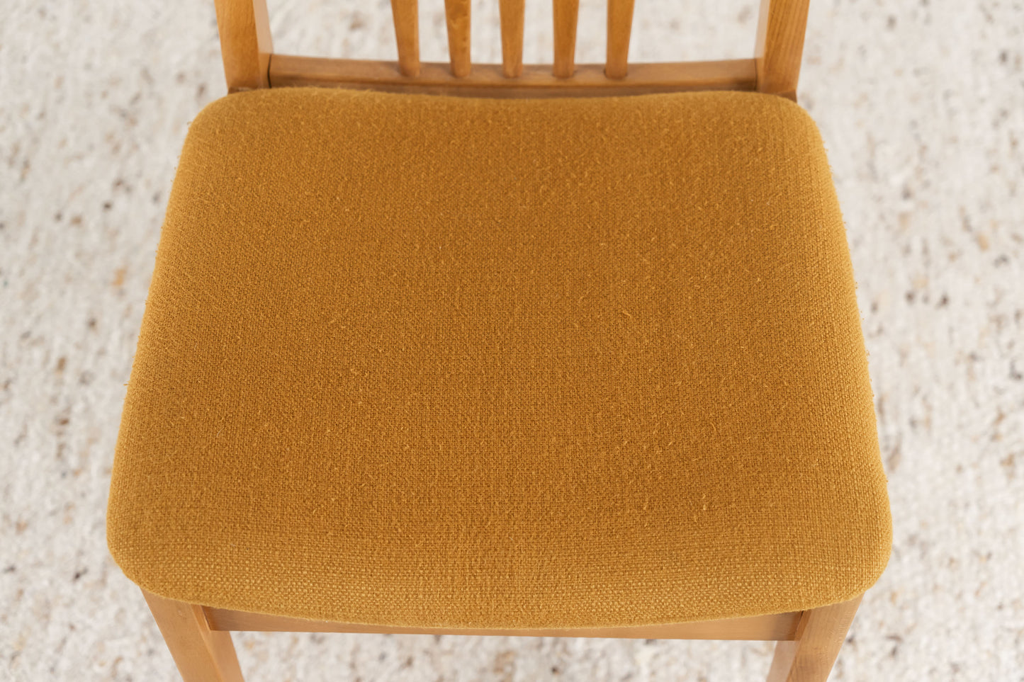 2er Set Stühle Vintage Senfgelb DDR Mid Century Küche Esstisch Stuhl