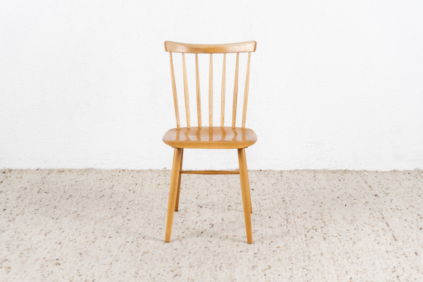 Vintage Sprossen Holz Stuhl