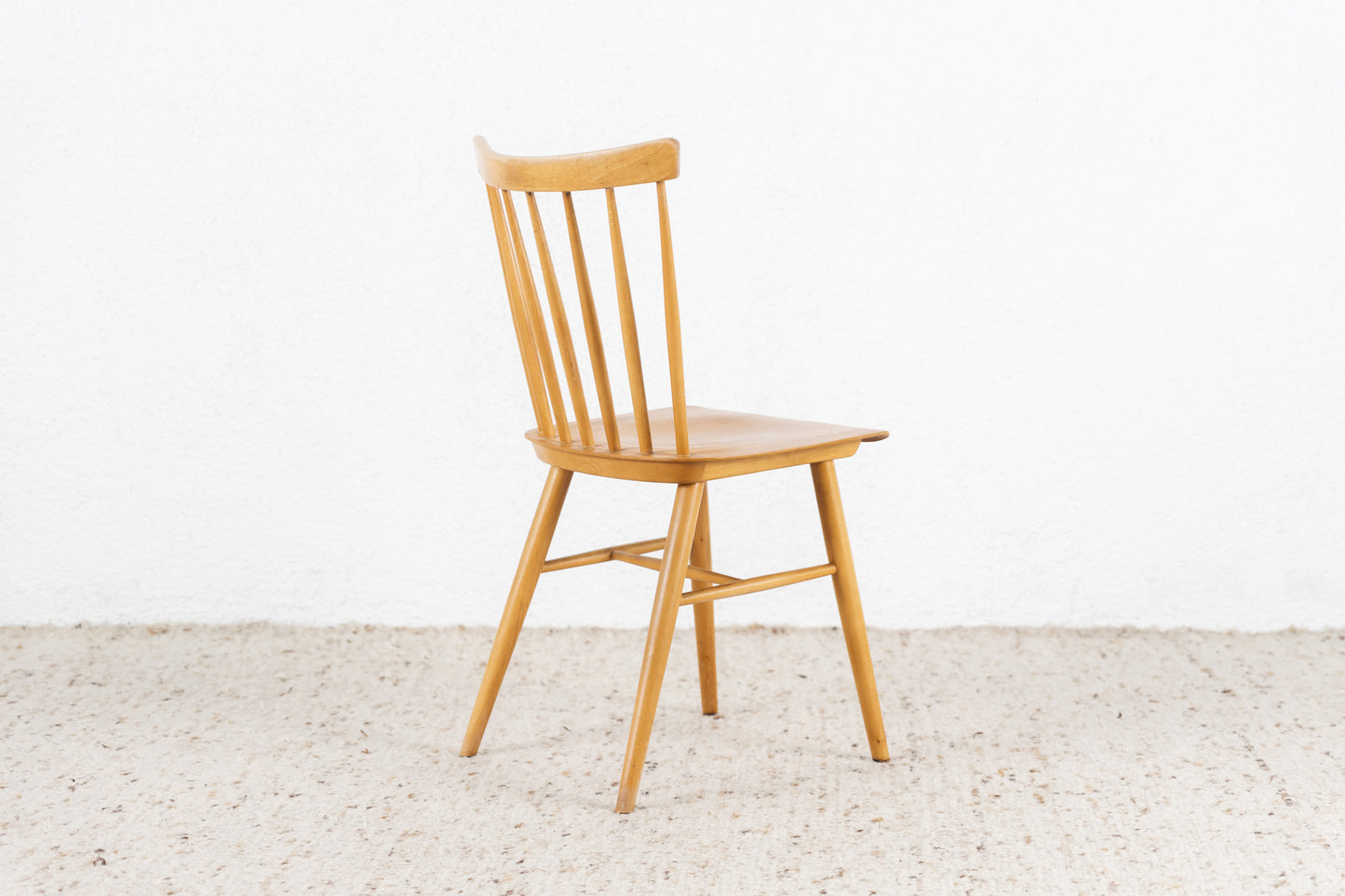 Vintage Sprossen Holz Stuhl