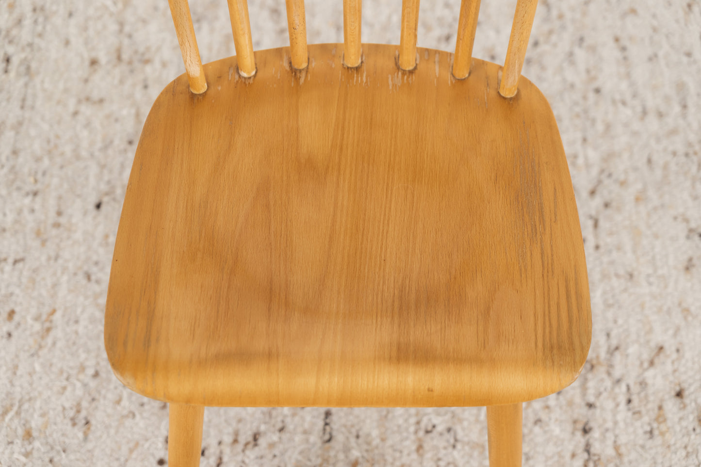 Vintage Sprossen Holz Stuhl