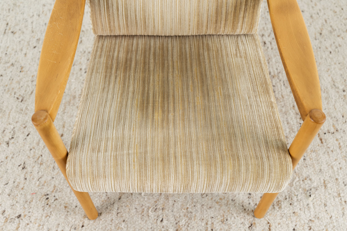 Mid Century Sessel Holz Vintage Stuhl Armchair