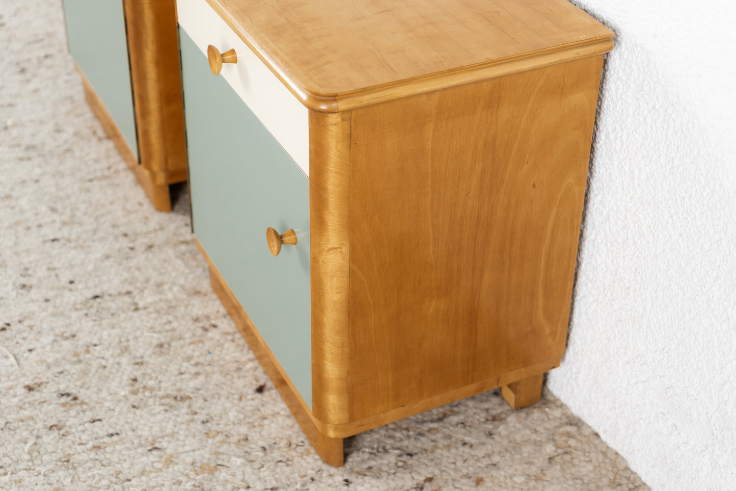 2er Set Vintage Nachttische