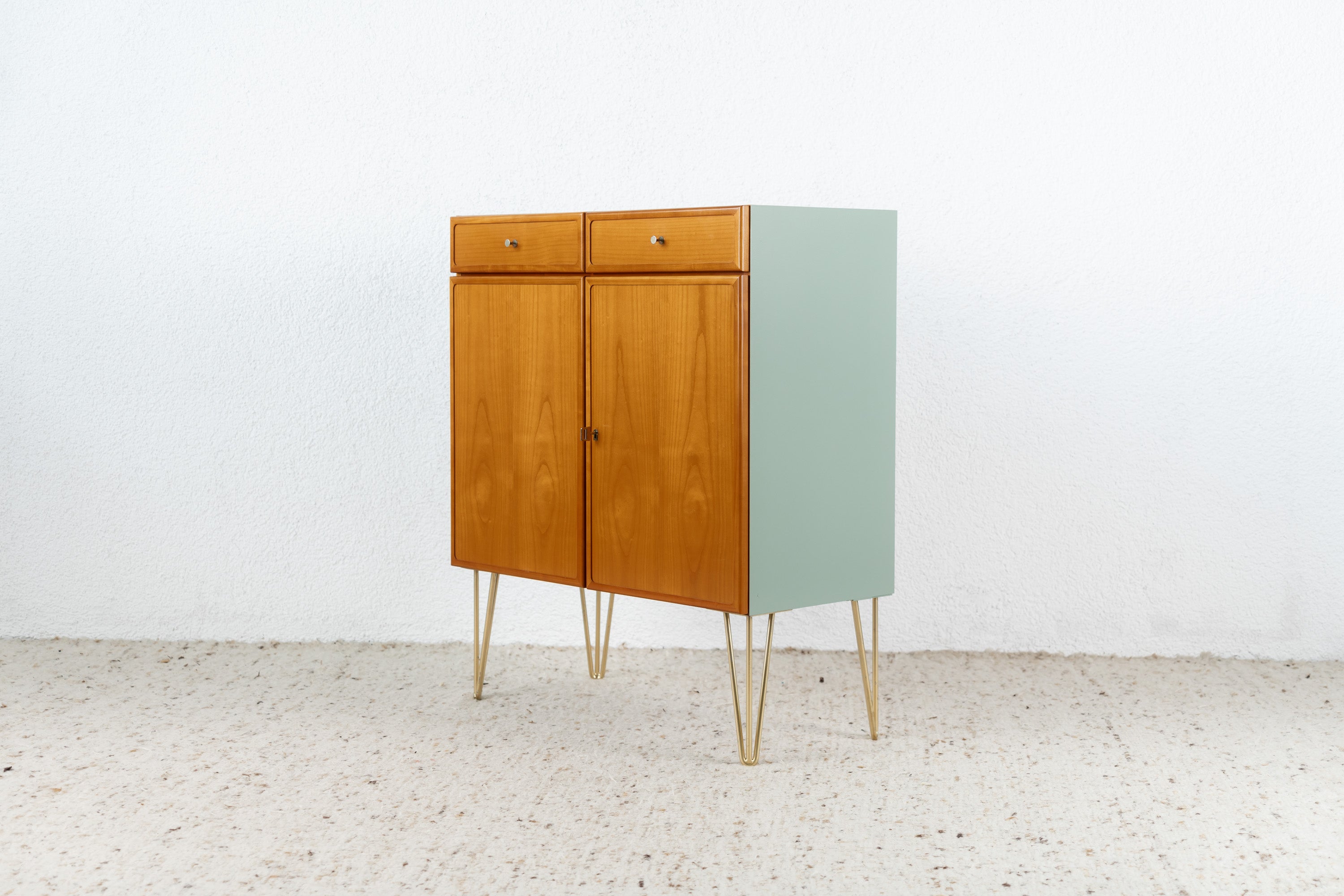 Lüning Vintage Kommode Kirsch Holz Schubladen Flur – Renz and Friends
