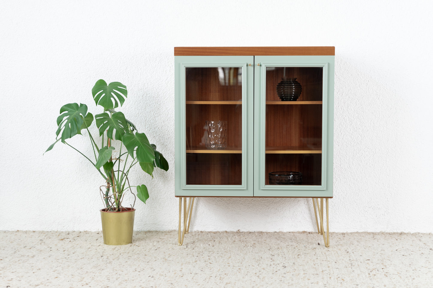 Vintage Vitrine Kommode