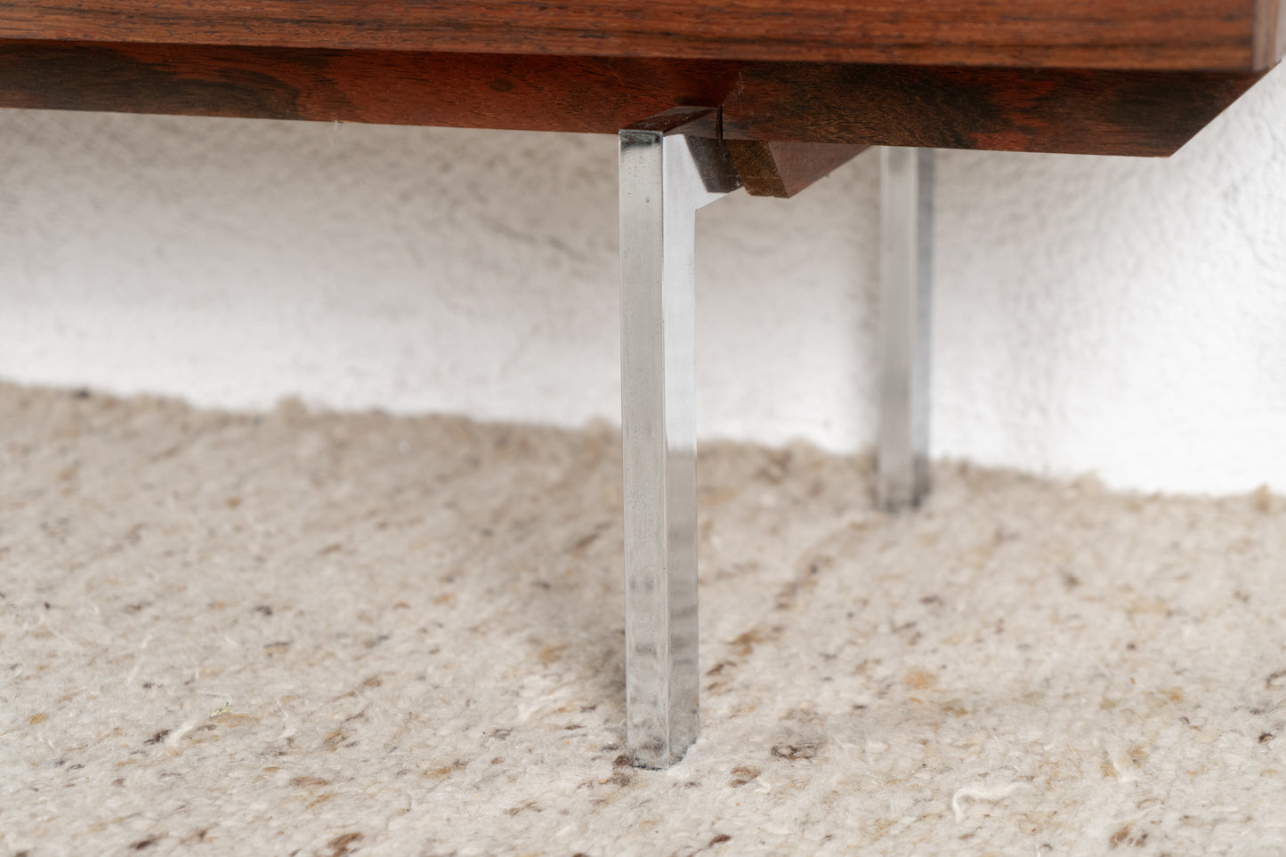 Mid Century Rio Palisander Sideboard Rosewood Chrom