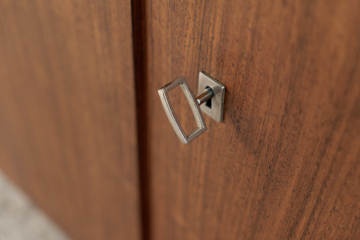 Mid Century Rio Palisander Sideboard Rosewood Chrom