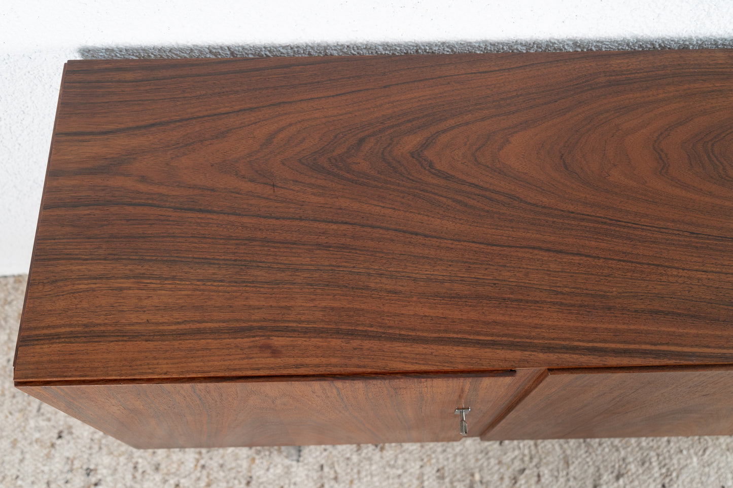 Mid Century Rio Palisander Sideboard Rosewood Chrom