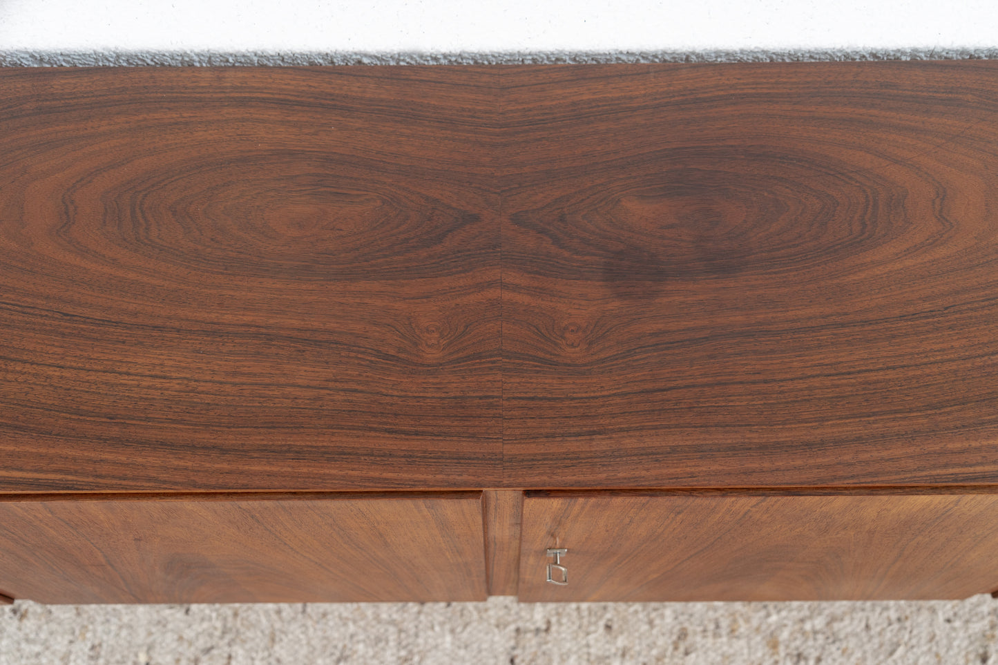 Mid Century Rio Palisander Sideboard Rosewood Chrom