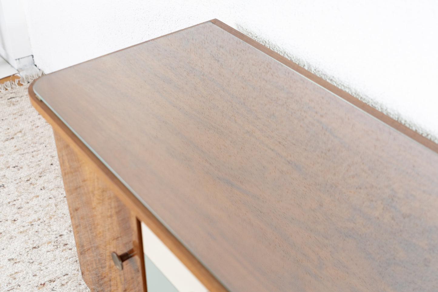 Vintage Sideboard Kommode Schubladen Holz Mid century