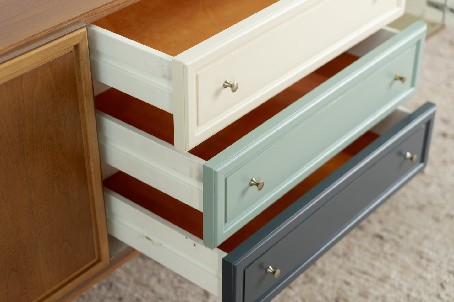Vintage Sideboard Kommode Schubladen Palette