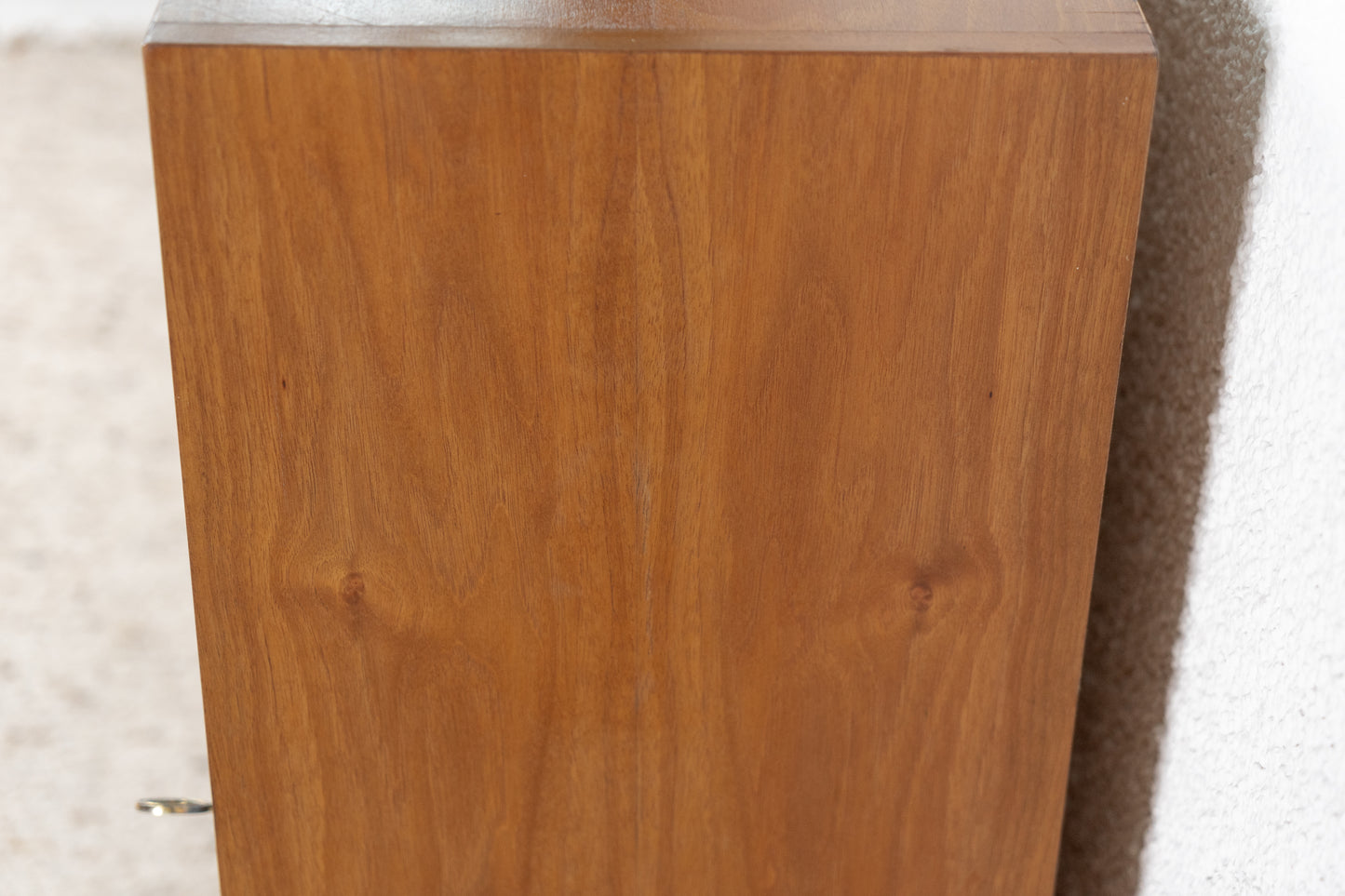 Franz Ehrlich Vintage Kommode Holz Nuss gold