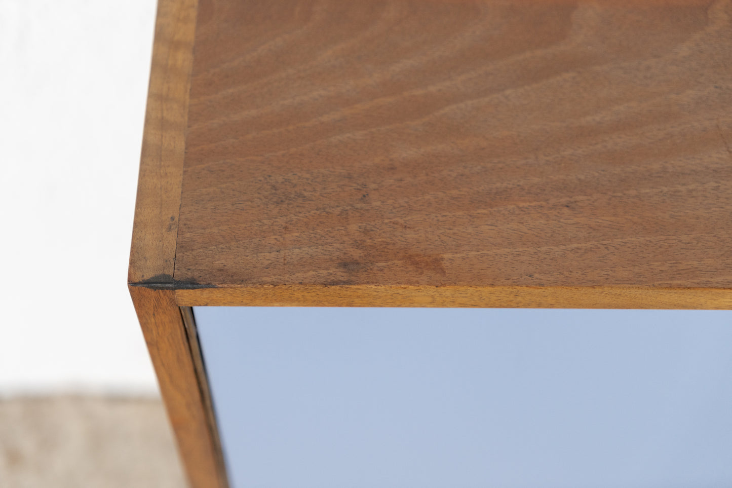 Franz Ehrlich Vintage Kommode Holz Nuss gold