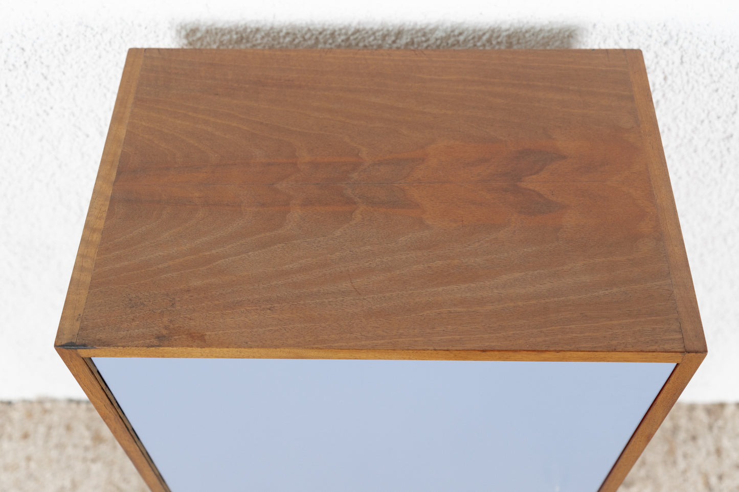 Franz Ehrlich Vintage Kommode Holz Nuss gold