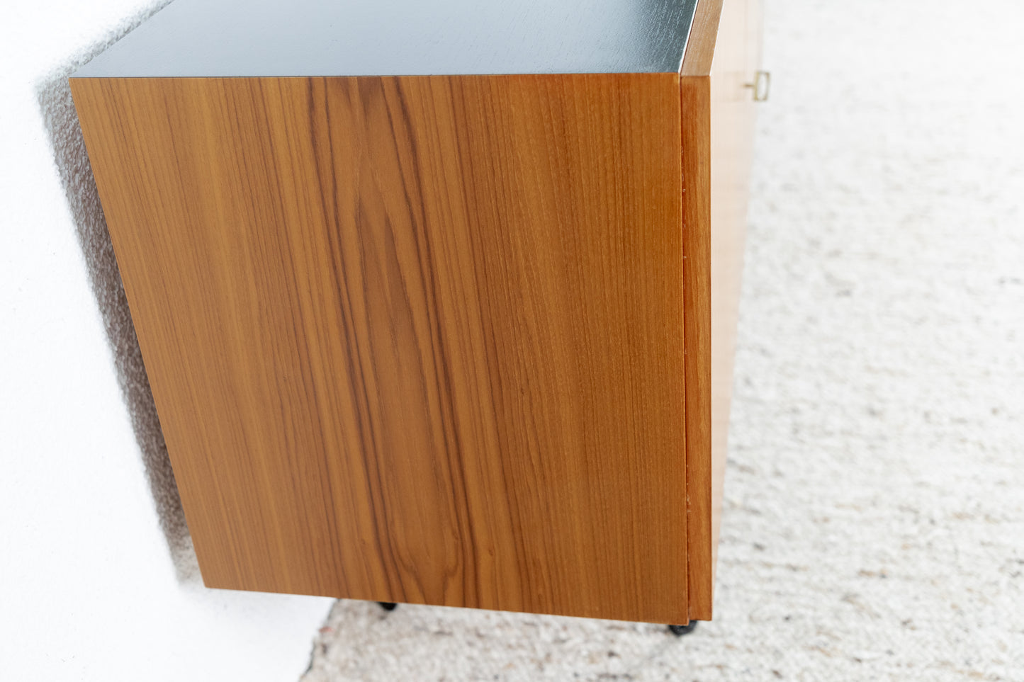 Sideboard Mid Century Teak Holz Schubladen