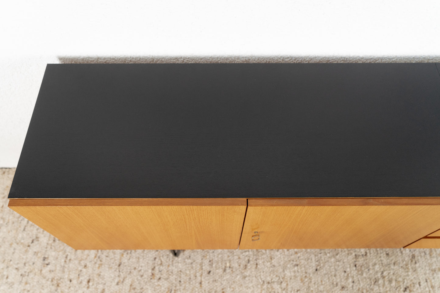 Sideboard Mid Century Teak Holz Schubladen