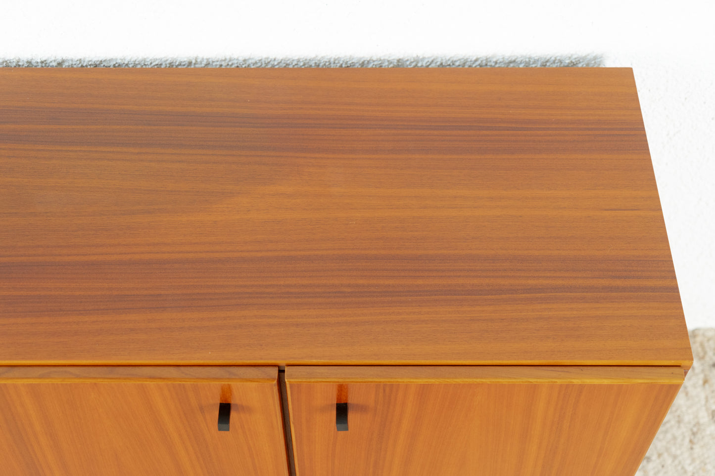 Sideboard Mid Century Holz Nuss Prielform 1983 Zweiteilig