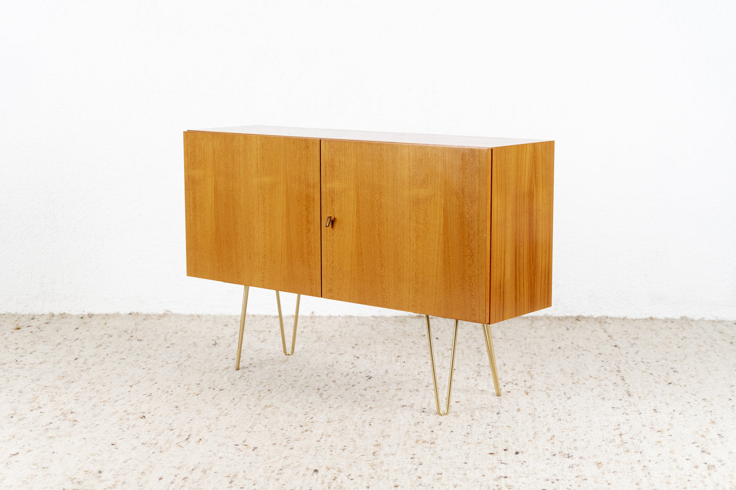 Sideboard Mid Century Teak Holz 1960er 60s