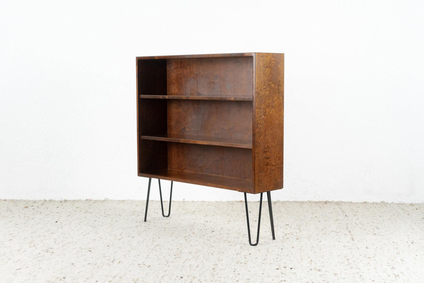 Bücherregal Holz Regal Vintage Mahagoni