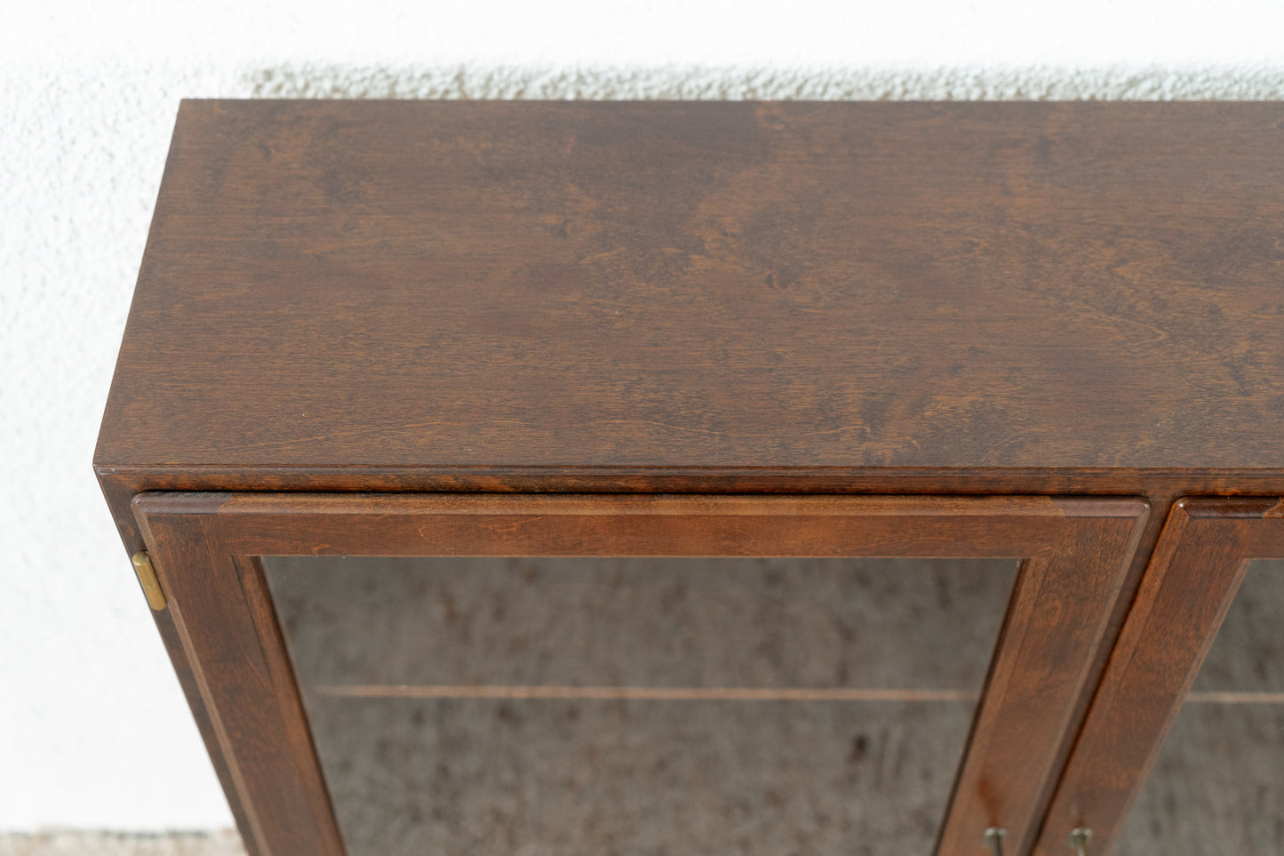 Vintage Vitrine Kommode Holz Mahagoni