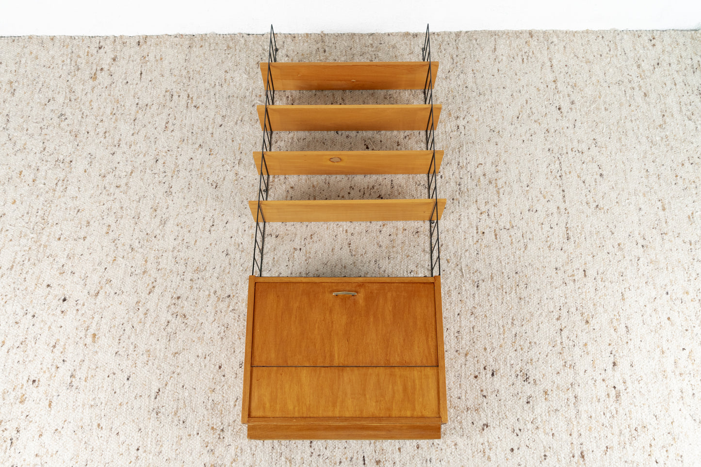 String Regal mit Kommode Minibar Vintage