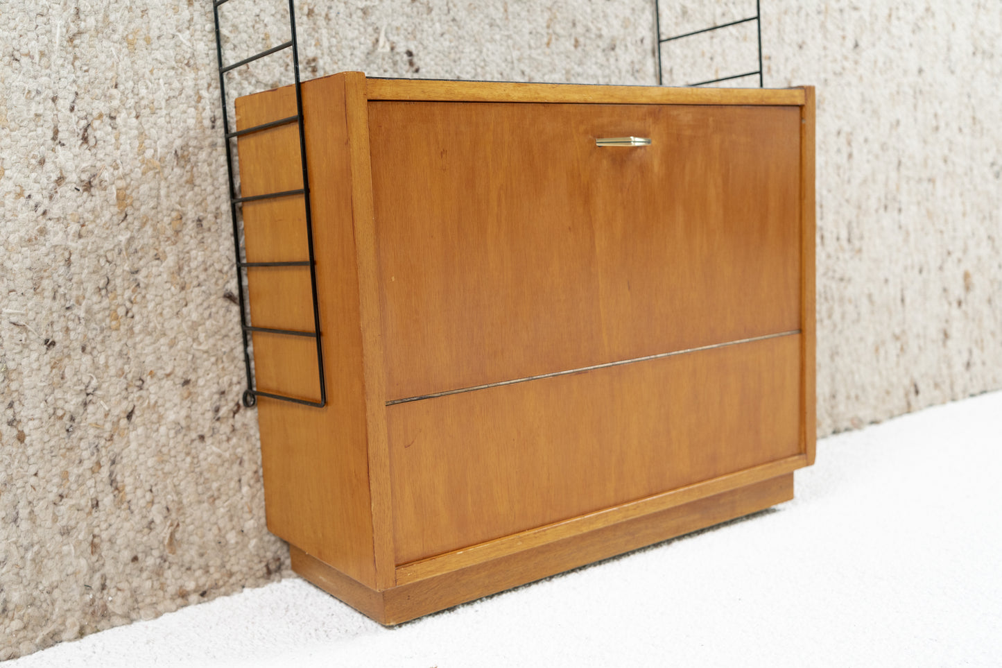 String Regal mit Kommode Minibar Vintage