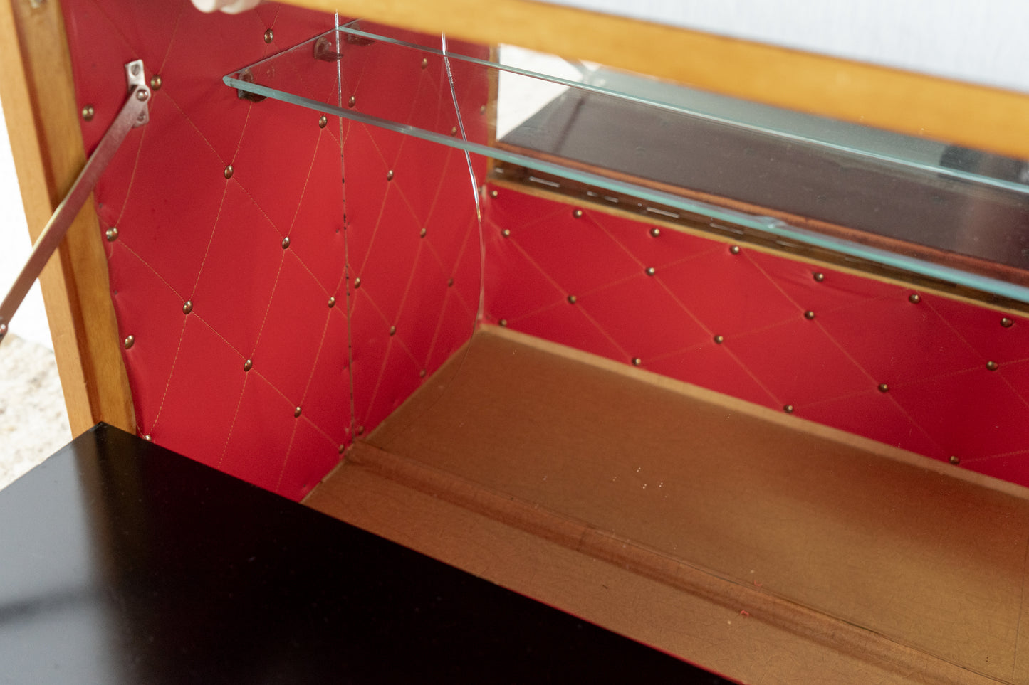 String Regal mit Kommode Minibar Vintage