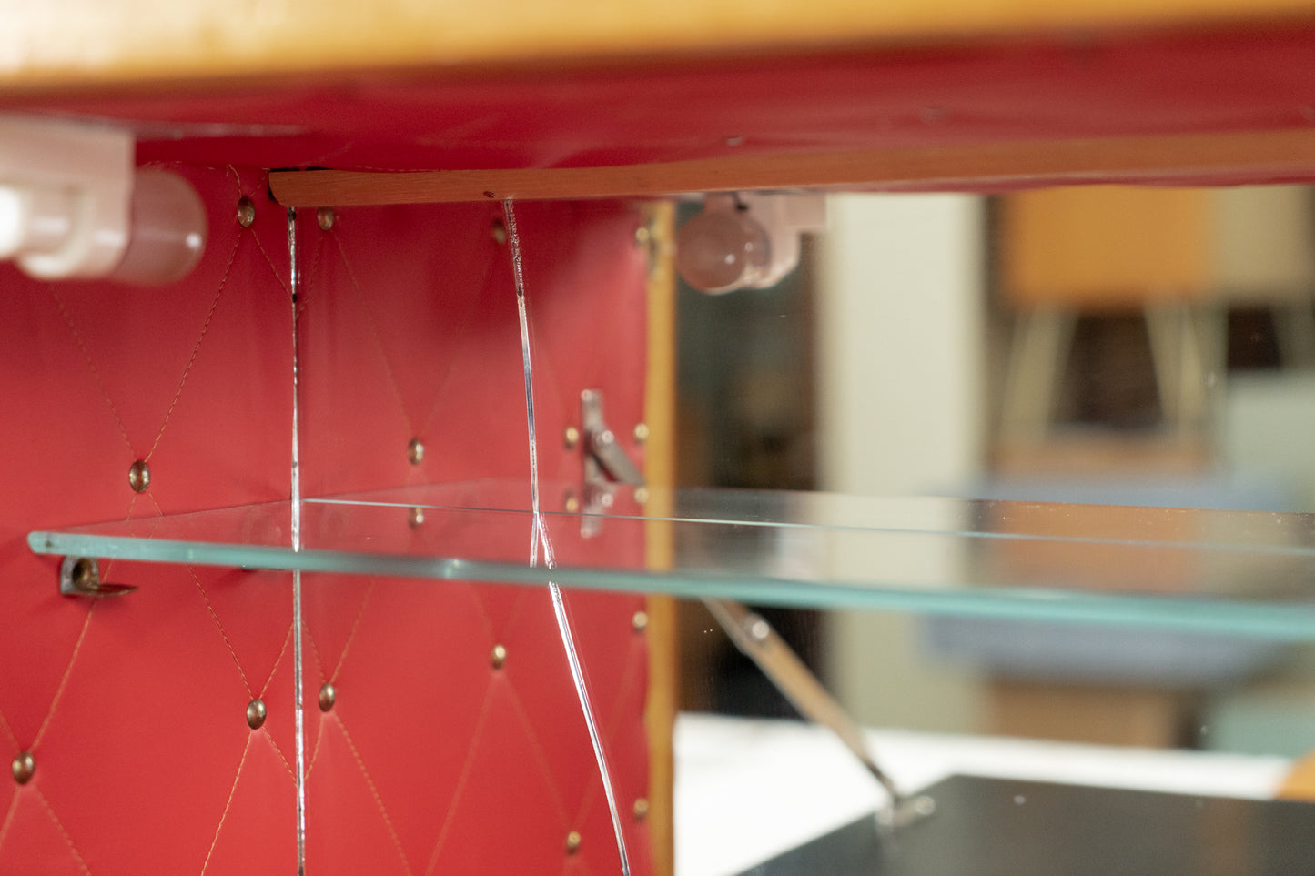 String Regal mit Kommode Minibar Vintage