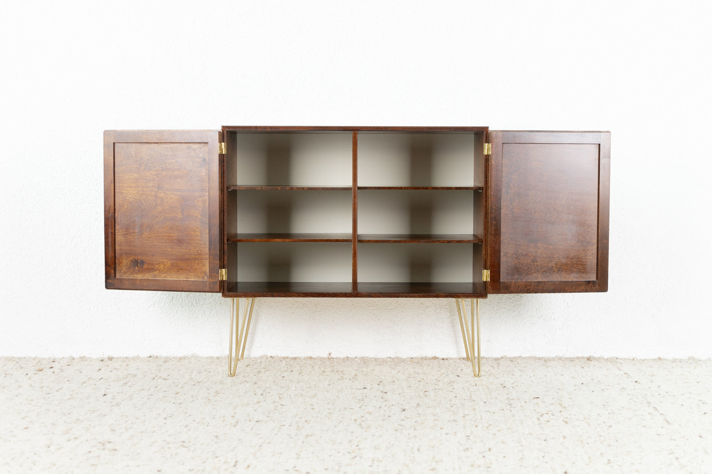 Vintage Sideboard Kommode Holz Mahagoni Tv Board Mid Century
