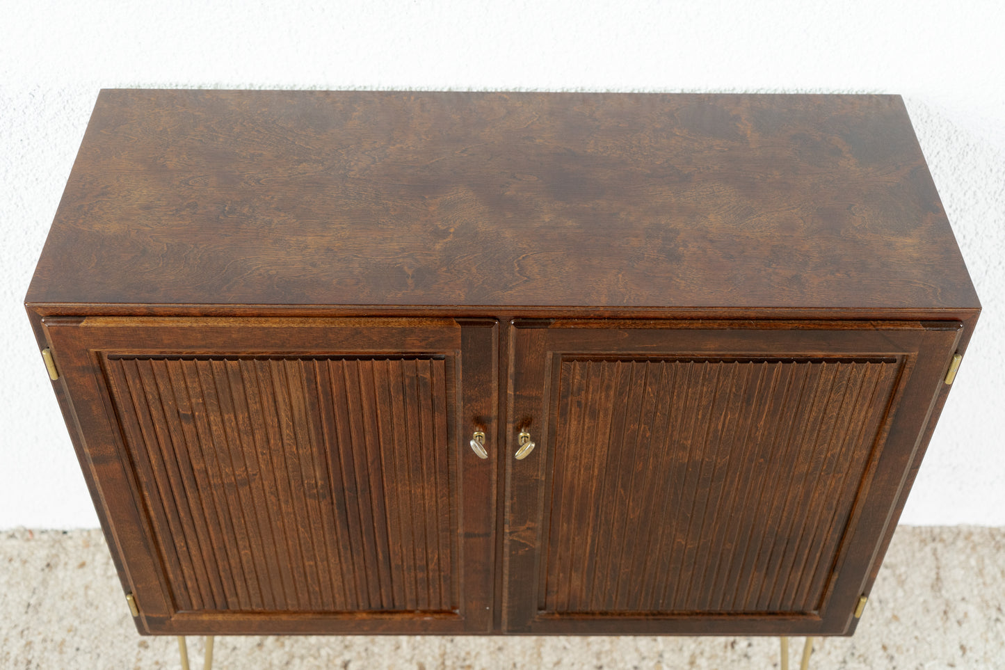 Vintage Sideboard Kommode Holz Mahagoni Tv Board Mid Century