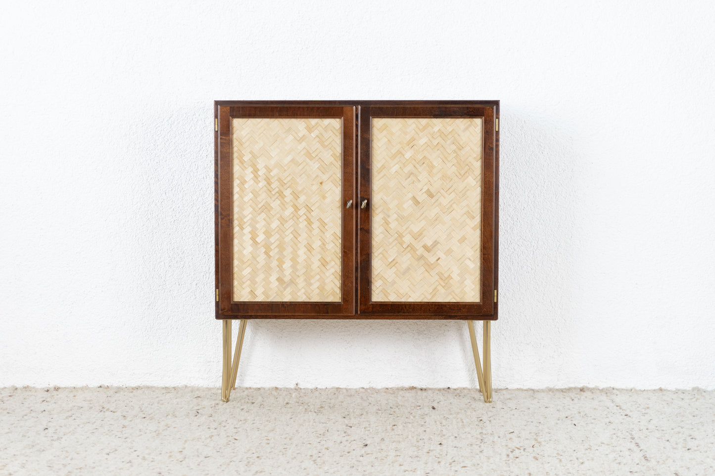 Kommode Vintage Holz Mahagoni