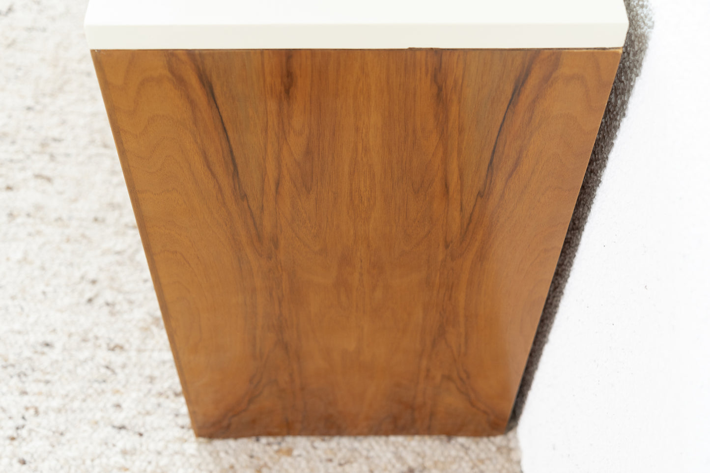 Vintage Sideboard Nuss Holz Schubladen