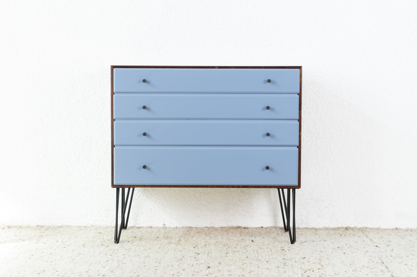 Schubladenkommode Vintage Holz Mahagoni