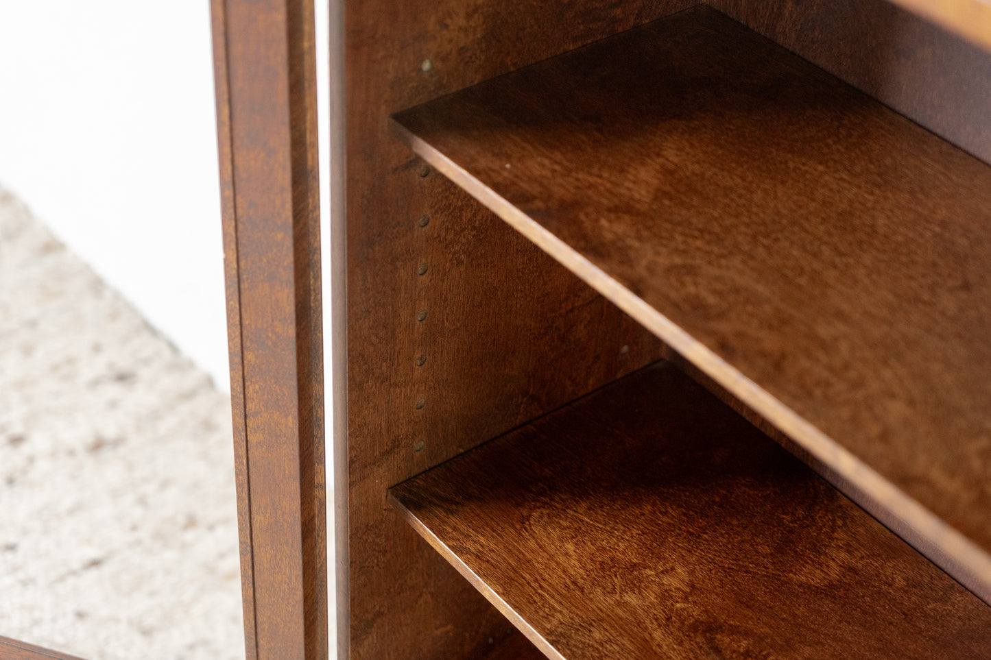 Vintage Vitrine Kommode Holz Mahagoni