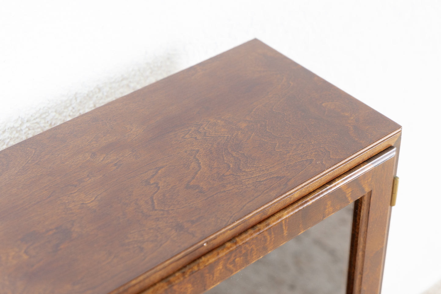 Vintage Vitrine Kommode Holz Mahagoni