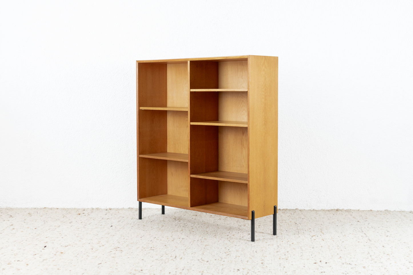 Vintage Bücherregal Regal WK Möbel Eiche Holz