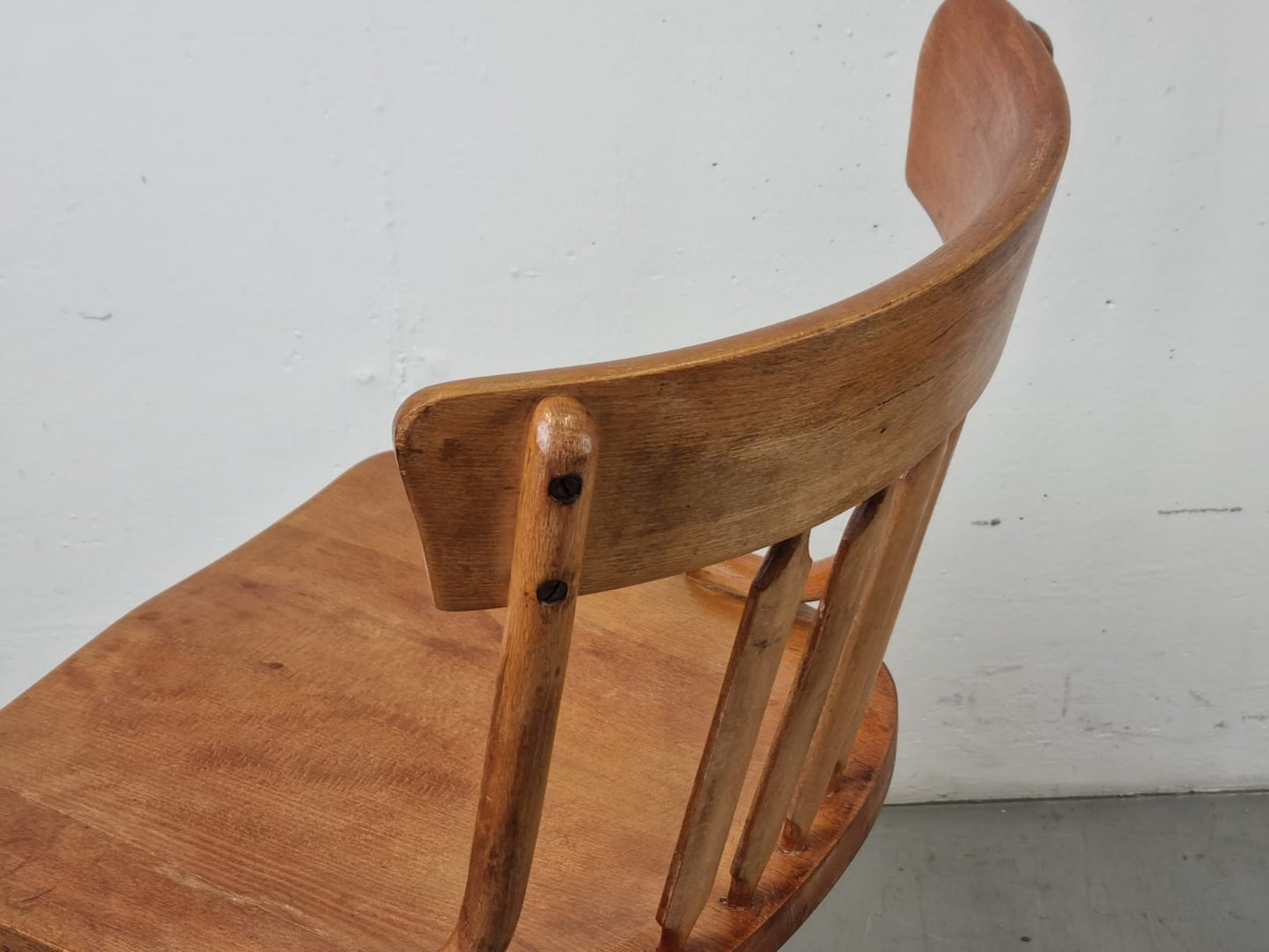 BAUHAUS ARCHITEKTEN STUHL büro esszimmer holz vintage küche werkstatt