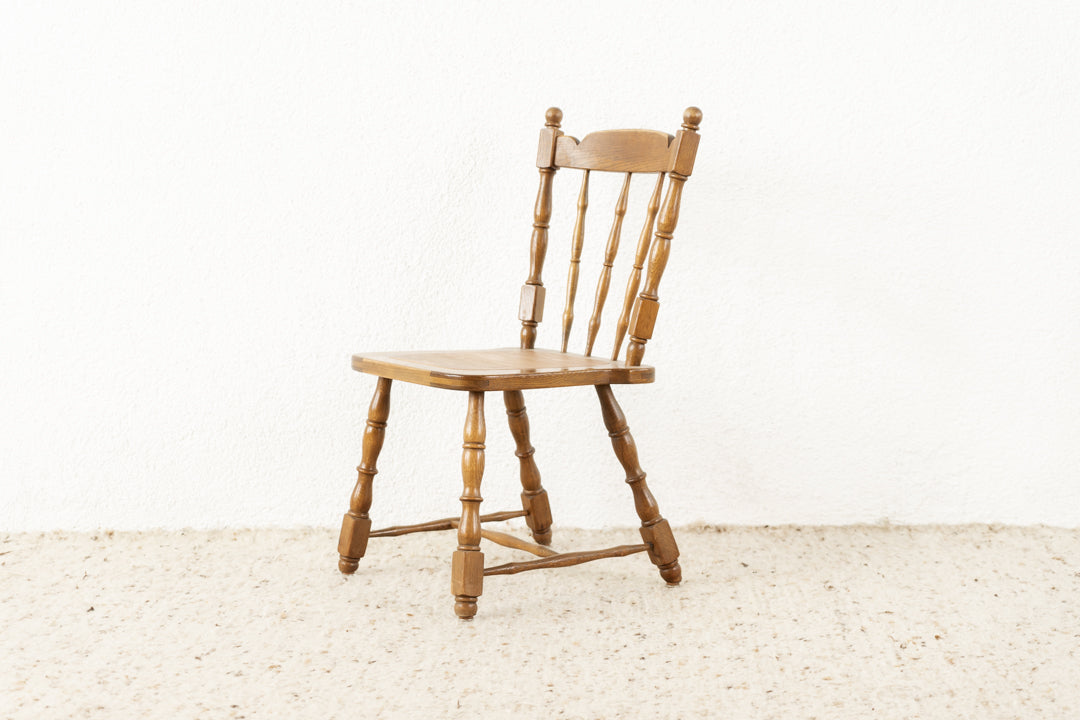Vintage 2er Set Stuhl Holz Antik Windsor Küche Esstisch Landhaus