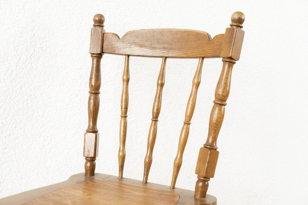 Vintage 2er Set Stuhl Holz Antik Windsor Küche Esstisch Landhaus