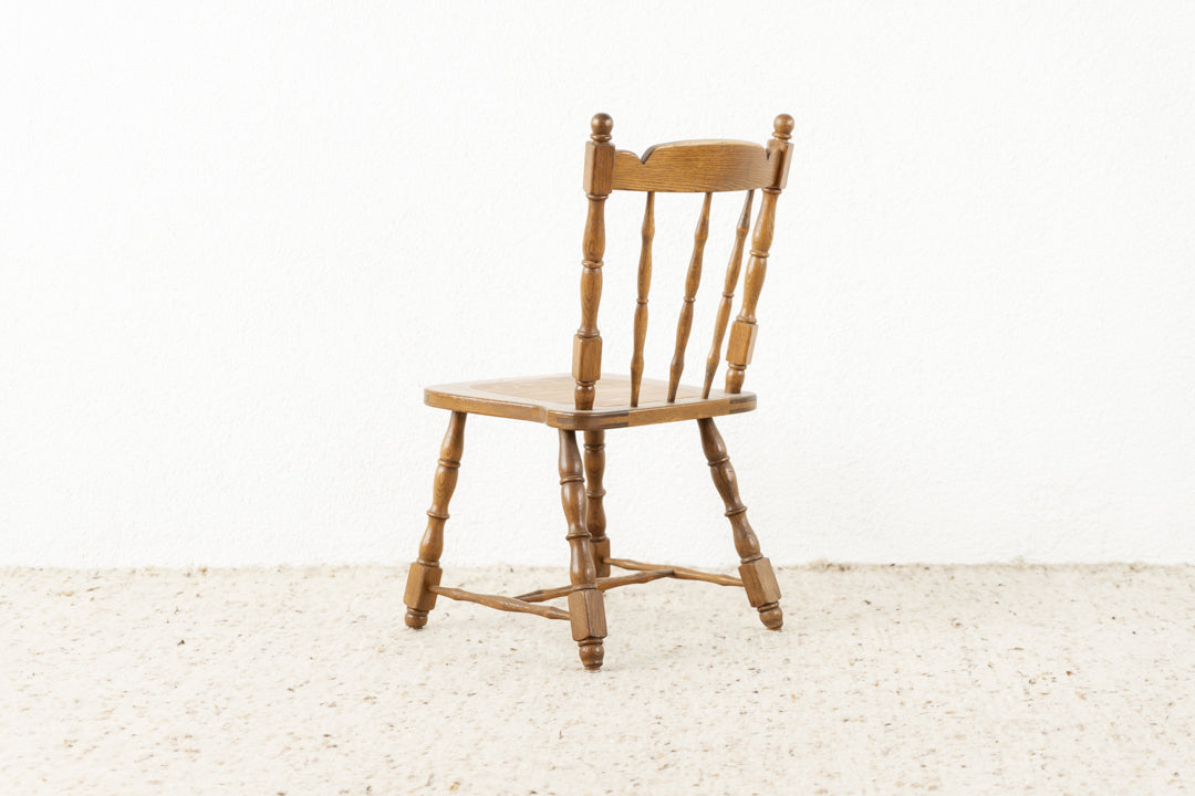 Vintage 2er Set Stuhl Holz Antik Windsor Küche Esstisch Landhaus