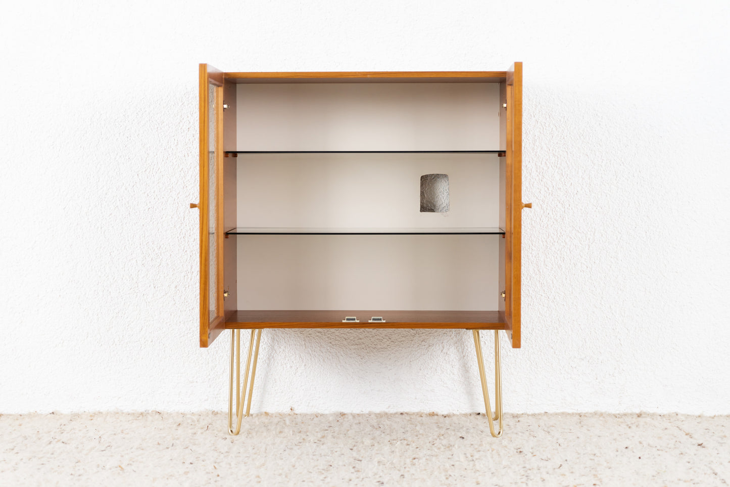 Teak Vitrine