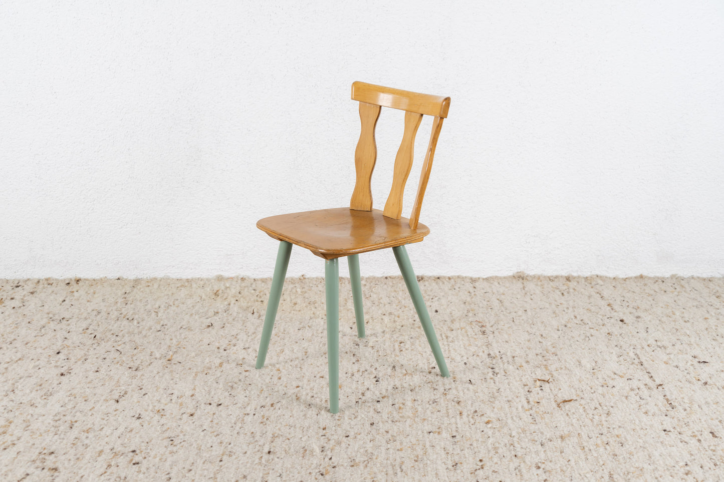 Stuhl 4er Set Vintage Bistro Holz Küche Esstisch Stühle