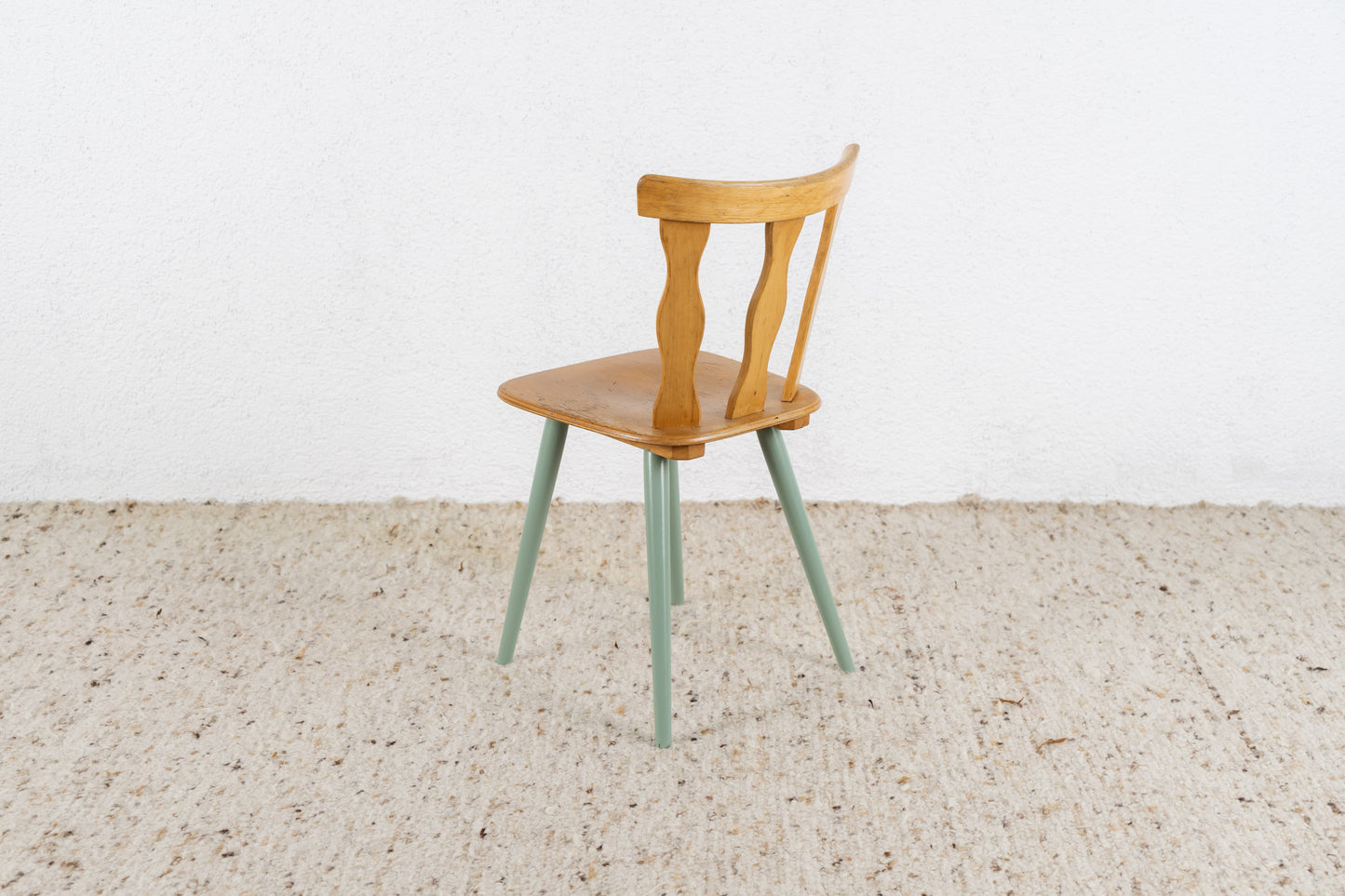 Stuhl 4er Set Vintage Bistro Holz Küche Esstisch Stühle