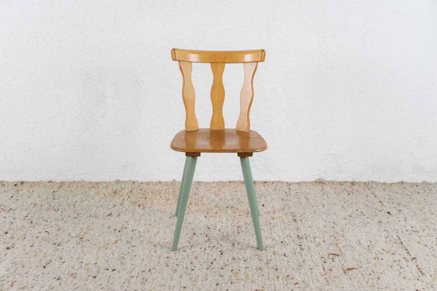 Stuhl 4er Set Vintage Bistro Holz Küche Esstisch Stühle