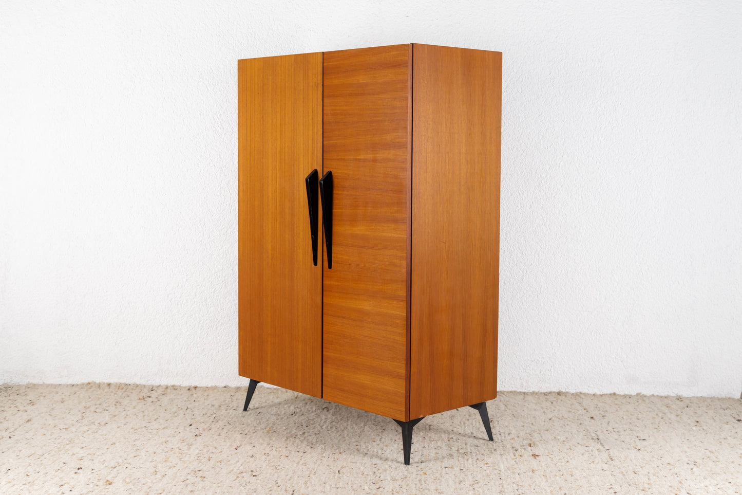 Kleiderschrank Teak Musterring