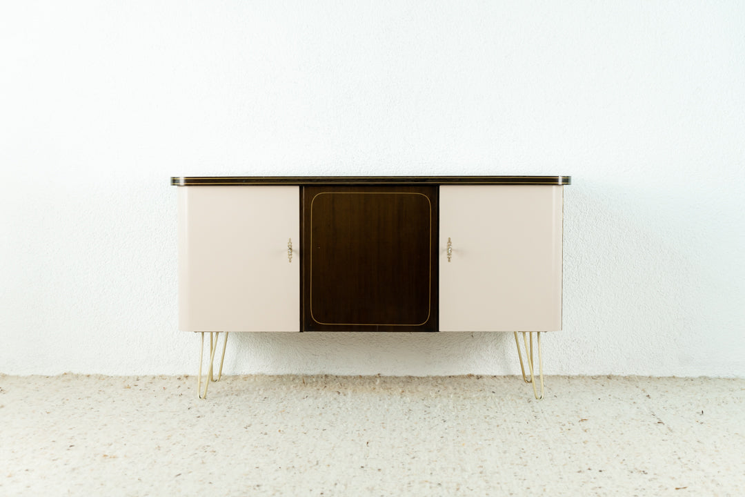 Mid Century Holz Sideboard / Kommode
